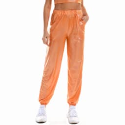 Shiny Glittery Street Hip-hop Party Sparkly Long Pants Loose Casual Sports Trousers Green Gold Silver Black Optional for Women