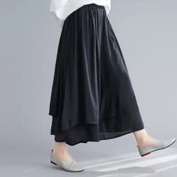 Women's Wide Leg Pants Cotton Linen Drapey Nine Points Skirt Slimming Commute Sle Low Waist Asymmetric kets Summer New