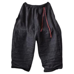 Johnature Women Vintage Loose Spring Wide Leg Pants Elastic Waist Linen Trouser 2025 New Solid Color Bandage Women Long Pants