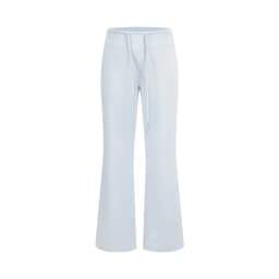 MosesQueen Pink Straight Leg Casual Sports Pants Women Summer Drapey Slimming Thin Wide Leg Long Trousers Sporty Style