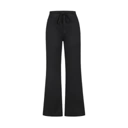 MosesQueen Pink Straight Leg Casual Sports Pants Women Summer Drapey Slimming Thin Wide Leg Long Trousers Sporty Style