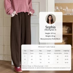 MISHOW Casual Pants for Women 2026 New Fashion Solid Loose Wide-leg Pants Commute Comfortable Women's Winter Pants MXE51K1093