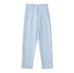 NINE ZAR High Waist Casual Pants for Women 35 Colors Pure Color Retro Cuffed Slim Fit Ladies Faion Spring Polyester Fiber