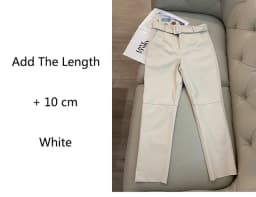 Trousers Women 2026 Korean Style Genuine Leather High Waist Pants Women Pencil Pants Ladies With Belt Office Ladies