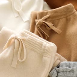 High Waist Fine Wool Wide-Leg Pants Women's Temperament Mop Pants Outer Wear Draping Effect Soft Glutinous Knitted Trousers