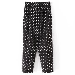 XL-8XL Women Summer Pants 2026 New Fashion Print Thin Ice Silk Straight Pants Middle aged Female High Waist Elastic Casual Pants