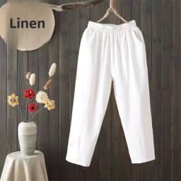 Summer Thin Cotton Harlan Pants Women's Casual Nine-Piece Loose Cabbage Pants Large Size High Waist Korean Style Fashion
