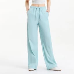 Semir Casual Pants Women Moisture Wicking Relaxed Fit Wide Leg 2025 New Summer Cool Feeling Sun Protection Long Pants
