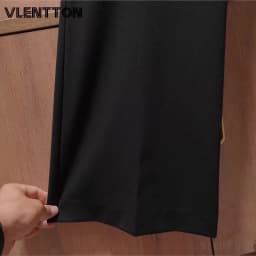 2026 New Spring Autumn Women's Fashion Black Versatile Flared Pants Casual Solid Zipper Trousers Ladies Bottoms