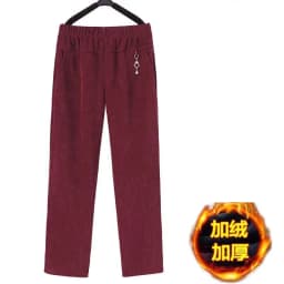 High Quality Corduroy Straight Trousers Women Autumn Winter Oversize 8XL Mother Pants Fleece Thicke Warm Casual Pants Female New