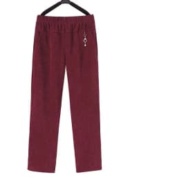 High Quality Corduroy Straight Trousers Women Autumn Winter Oversize 8XL Mother Pants Fleece Thicke Warm Casual Pants Female New
