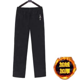 High Quality Corduroy Straight Trousers Women Autumn Winter Oversize 8XL Mother Pants Fleece Thicke Warm Casual Pants Female New
