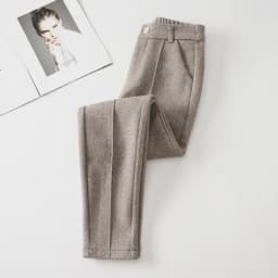 2025 New Fashion Autumn Women Woolen Pants Casual Lady High Waist Harem pants Female Winter Loose Thick Warm Trousers Women