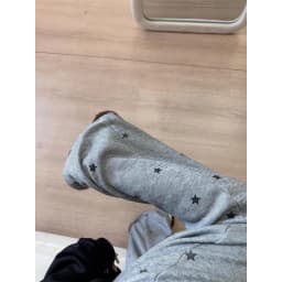 Casual Star Spliced Striped Wide Leg Pants Straight Cut Spring Autumn New Style for Girls Personality Design Long Trousers