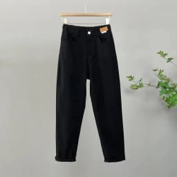 2026New Korean High Waist Denim pants Women's Autumn Casual Loose Khaki Harun pants Female Trousers Ladies