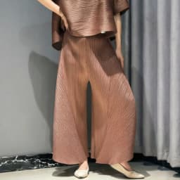 Pleated Pants Summer New Simple Casual Fashion Elastic Waist Versatile Banana Style Elastic Wide-Leg Pants for Women
