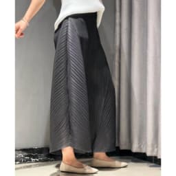 Pleated Pants Summer New Simple Casual Fashion Elastic Waist Versatile Banana Style Elastic Wide-Leg Pants for Women