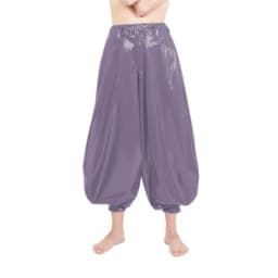 Punk High Waist PVC Harem Pants, Shiny Leather, Club Party Lantern Pants, Streetwear, Classic Tobi Pants, Dance Bloomers, 7XL