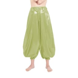 Punk High Waist PVC Harem Pants, Shiny Leather, Club Party Lantern Pants, Streetwear, Classic Tobi Pants, Dance Bloomers, 7XL