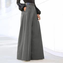 Spring Autumn Women Palazzo Pants High Waist Pleated A-Line Wide Leg Pants Large Size OL Vintage Culottes Bloomers Trousers 5XL