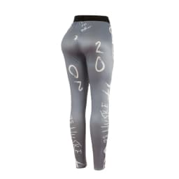 Popular Letter Printed Sexy Fitness Leggings from Europe and America, Sports Yoga Pants