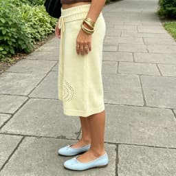 Women Drawstring Waist Knit Culottes Shorts Hollow Out Eyelet Floral Loose Wide Leg Mid Calf Capri Pants Y2k Loungewear Bottoms