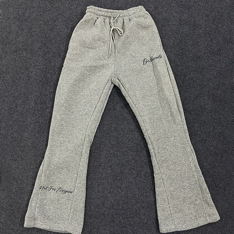 2000s Casual Women Personalized Straight Pants American Street Simple Leisure Sports Fashion Trend Letter Printing Sweatpants