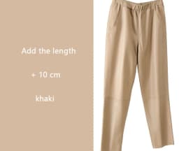 Women Pants Real Leather Pants Women Leather Tousers High Waist Harem Pants 2025 New Elastic Waist Streetwear Pants