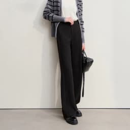 Amii Minimalist Women's Pants 2026 Winter New Commuter Knitting Straight Solid Versatile Wide-leg Casual Woman Trousers 12554063