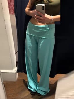 Elastic Waist Wide-leg Long Pants Women's Loose Stretch Fabric Trousers 2026 New Ladies Summer Casual Daily Street Outfit