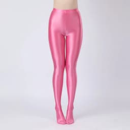 Sexy Women Oil Gloosy Shiny Pencil Pant Leopard Full Leggings Stain Smooth Elastic Sexy Yoga Pants Candy Color Plus Size