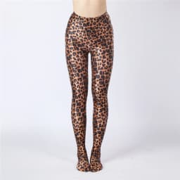 Sexy Women Oil Gloosy Shiny Pencil Pant Leopard Full Leggings Stain Smooth Elastic Sexy Yoga Pants Candy Color Plus Size
