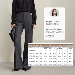 Amii Women's Pants 2026 Autumn New Commuter Versatile Toothpick Pleated Flared Trousers Solid Color Casual Women Pants 12621050