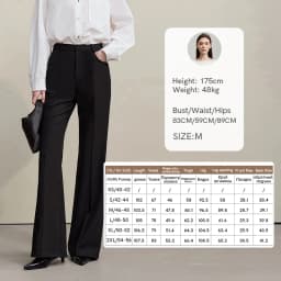 Amii Women's Pants 2026 Autumn New Commuter Versatile Toothpick Pleated Flared Trousers Solid Color Casual Women Pants 12621050