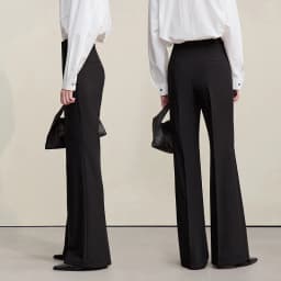 Amii Women's Pants 2026 Autumn New Commuter Versatile Toothpick Pleated Flared Trousers Solid Color Casual Women Pants 12621050