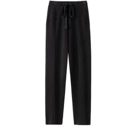 Cashmere Sweatpants Women Autumn Winter 2023 New Fashion High Waisted Drawstring Pants Casual Knitted Harem Pants