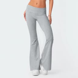 Women Flare Leggings High Waist Wide Leg Yoga Pants Seamless Fitness Workout Tights Gym Sports Trousers Casual Slimming Clothing