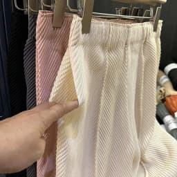 Miyake Pleated Pants 2025 Summer New Premium Sense Dragon Scale Pleated Casual Pants Versatile Thin Elastic Waist Pants Women