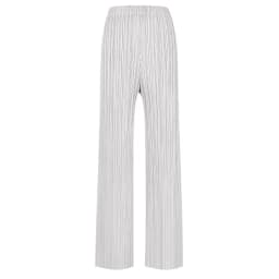 Miyake Zomer Veelzijdige Casual Broek Voor Vrouwen Losse Comfortabel Elastisch Dames Geplooide Lange Broek Rechte Pijpen Broek