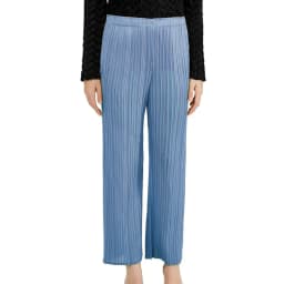 Miyake Zomer Veelzijdige Casual Broek Voor Vrouwen Losse Comfortabel Elastisch Dames Geplooide Lange Broek Rechte Pijpen Broek
