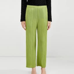 Miyake Zomer Veelzijdige Casual Broek Voor Vrouwen Losse Comfortabel Elastisch Dames Geplooide Lange Broek Rechte Pijpen Broek
