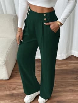 Women's Trousers Casual High-waisted Trousers Loose Temperament Versatile Office Female Straight Long Pants 2025