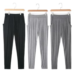 Summer Thin Modal Casual Pants Women's High Waist Harlan Loose Long Trousers All Match Pure Color Large Size Women's Pants