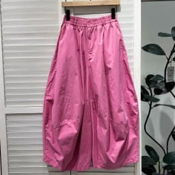 Kuzuwata Dopamine Loose All-match Lantern Trousers Profile Stretch Waist Slim Pant Japanese Ruched Casual Elegant Fashion Capris