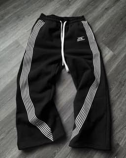 New Y2K American Jogging Elastic Waist Floor Length Pants Retro Bronzing Pink Sweatpants Polka Dotsoversized Loose Casual Pants