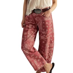 Men Women Retro Gothic High Waist Y2k Baggy Black Harajuku Hip Hop Pattern Sickle-shaped Wide-leg Pants Wide Leg Python Capris
