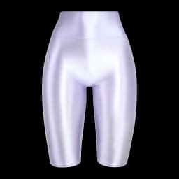 MJINM High Waist Glossy Smooth Knee-Length Tights Women's Fitness Running Sportswear Beach Pants Board Sports Leggings Sweatpant