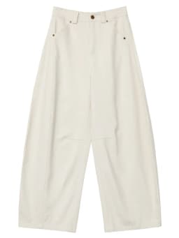 CHIC VEN Fashion Women Pants Solid Loose Casual High Waisted Ladies Wide Leg Trousers Cotton Spring Summer 2026