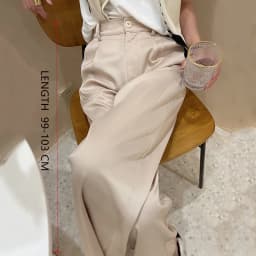 Summer Autumn Women's Pants Loose Classic Black Straight High Waist Casual Korean Silk Satin Wide Leg Trousers for Women Pants