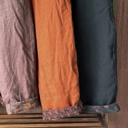 Johnature Women Vintage Linen Elastic Waist Pants Plus Cotton Warm Winter Trouser 2025 New Solid Color Pockets Loose Long Pants
